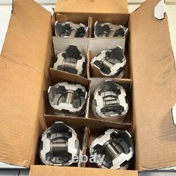 Lot de 8 nouveaux pistons Zollner Z8222.040 pour moteur Chevy Small Block 350