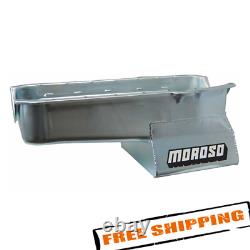 Moroso 20191 7 Quart 8-1/4 Profondeur Carter d'Huile de Moteur à Fosse Humide pour Petit Bloc Chevy