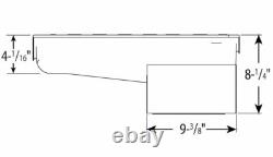 Moroso 20191 7 Quart 8-1/4 Profondeur Carter d'Huile de Moteur à Fosse Humide pour Petit Bloc Chevy