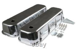 Mr Gasket 6858G Couvre-culasses hauts en aluminium moulé pour Big Block Chevy 1965-2000