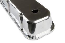 Mr Gasket 6858G Couvre-culasses hauts en aluminium moulé pour Big Block Chevy 1965-2000