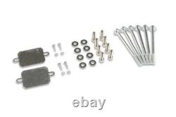 Mr Gasket 6858G Couvre-culasses hauts en aluminium moulé pour Big Block Chevy 1965-2000