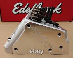 Nos têtes en aluminium Performer RPM Edelbrock SB Chevy 302, 327, 350, 400 #60719