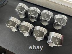 Nouveau Chevy 396 325/350HP BBC SPEED PRO L2240NF30 Pistons Forgés 21cc Dôme. 030