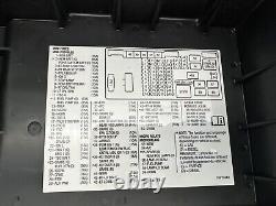 OEM 03-07 Chevrolet Express Savana Bloc de Jonction Relais de Boîte à Fusibles Moteur 6.0L