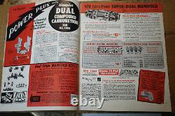 Original 1957 Hot Rod & Custom Catalog Ford Drag Racing Scta Dirt Track Vintage