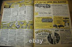 Original 1958 Hot Rod & Custom Catalog Ford Drag Racing Scta Dirt Track Vintage