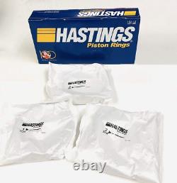 PISTONS COUVERTS EN DOME CAST SEALED POWER/8+ANNEAUX CAST pour Chevy 396 1965-1969 030