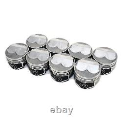 Pistons convexes Speed Pro FMP H618CP40 Small Block Chevy 350ci. 125. 040 surdimensionnés.