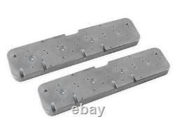 Plaques d'adaptation de couvercle de soupape Holley 241-298 pour moteurs GM LS compatibles avec le petit bloc Chevy P