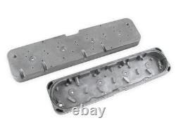 Plaques d'adaptation de couvercle de soupape Holley 241-298 pour moteurs GM LS compatibles avec le petit bloc Chevy P