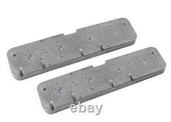 Plaques d'adaptation de couvercle de soupape Holley 241-298 pour moteurs GM LS compatibles avec le petit bloc Chevy P