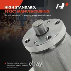 Pompe à eau courte en aluminium satin A-Premium pour moteur W à gros blocs Chevy