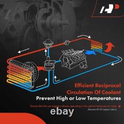 Pompe à eau courte en aluminium satin A-Premium pour moteur W à gros blocs Chevy