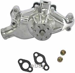 Pompe à eau courte polie OER haute performance 1955-1968 Small Block Chevy GM