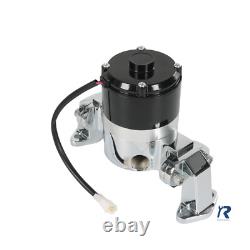 Pompe à eau électrique petite Chrome adaptée pour moteur SBC Small Block Chevy 262-400