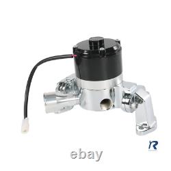 Pompe à eau électrique petite Chrome adaptée pour moteur SBC Small Block Chevy 262-400