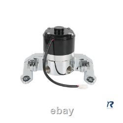 Pompe à eau électrique petite Chrome adaptée pour moteur SBC Small Block Chevy 262-400