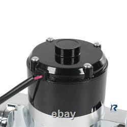 Pompe à eau électrique petite Chrome adaptée pour moteur SBC Small Block Chevy 262-400