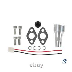 Pompe à eau électrique petite Chrome adaptée pour moteur SBC Small Block Chevy 262-400