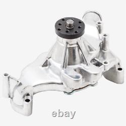 Pompe à eau en aluminium poli à haut débit Chevrolet Mark IV Big Block