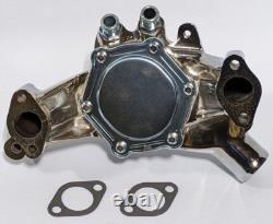 Pompe à eau longue haute volume Big Block Chevy Chrome 396 402 427 454 BBC LWP