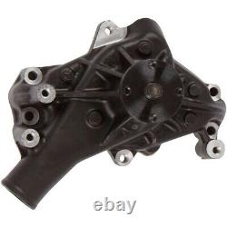 Pompe à eau longue noire haute débit Small Block Chevy 350 SBCL March Ultra Series