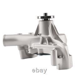 Pompe à eau moteur à poulie de vilebrequin à 2 gorges pour Small Block Chevy 1969-1989
