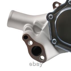 Pompe à eau moteur à poulie de vilebrequin à 2 gorges pour Small Block Chevy 1969-1989