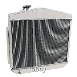 Pour 1955 1956 55 56 Petit/ Gros Bloc Chevy V8 L6 Moteur Radiateur en Aluminium 3 Rangées