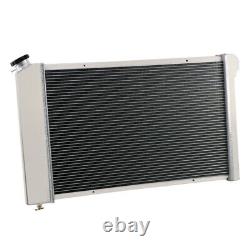 Pour Chevrolet Corvette 1969-1972 V8 5,7 L Small Block 3 Rangées Radiateur Carénage Relais de Ventilateur