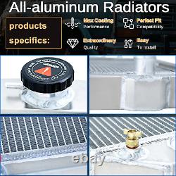 Pour Chevrolet Corvette 1969-1972 V8 5,7 L Small Block 3 Rangées Radiateur Carénage Relais de Ventilateur