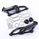 Pour Petits Blocs Chevy Blazer S10 S15 283 302 350 V8 Collecteurs D'échappement Noirs Ss Pour échange De Moteur