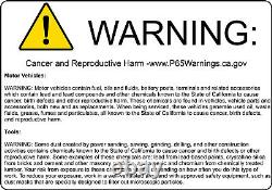 Proform 141-939 Couvercles de soupape à bord incliné pour petit bloc Chevy en aluminium brut coulé