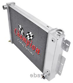 Radiateur Champion à 3 rangées pour Chevrolet Camaro 1967 68 1969 moteur Small Block