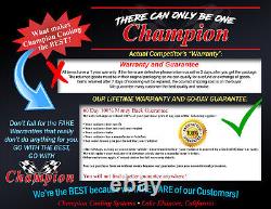 Radiateur Champion à 3 rangées pour Chevrolet Camaro 1967 68 1969 moteur Small Block