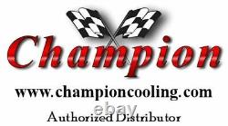 Radiateur Champion en aluminium à 3 rangées pour Chevy Corvette Big Block 1966-1968