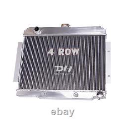 Radiateur à 4 rangées pour Jeep CJ5 CJ6 CJ7 1972-86 avec moteur Chevy Small Block SBC V8