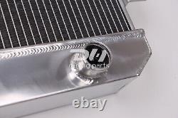 Radiateur à 4 rangées pour Jeep CJ5 CJ6 CJ7 1972-86 avec moteur Chevy Small Block SBC V8
