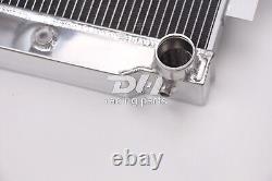 Radiateur à 4 rangées pour Jeep CJ5 CJ6 CJ7 1972-86 avec moteur Chevy Small Block SBC V8