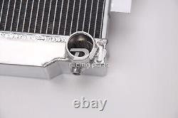 Radiateur à 4 rangées pour Jeep CJ5 CJ6 CJ7 1972-86 avec moteur Chevy Small Block SBC V8