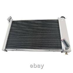 Radiateur en aluminium à 4 rangées pour Chevrolet Corvette 1969-1972 moteur V8 Small Block 5.7