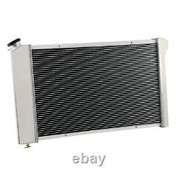 Radiateur en aluminium à 4 rangées pour Chevrolet Corvette 1969-1972 moteur V8 Small Block 5.7