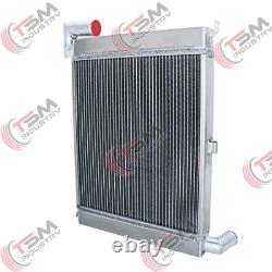 Radiateur en aluminium à 4 rangées pour Chevrolet Corvette Small Block Chevy V81963-1972