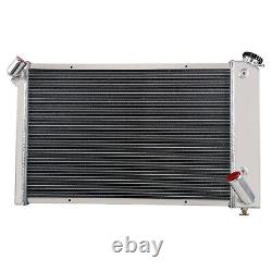Radiateur en aluminium à 4 rangées pour Chevy Corvette 5.7L V8 de 1969 à 1972 avec moteur Small Block