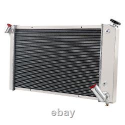 Radiateur en aluminium à 4 rangées pour Chevy Corvette 5.7L V8 de 1969 à 1972 avec moteur Small Block