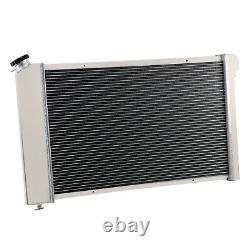 Radiateur en aluminium à 4 rangées pour Chevy Corvette 5.7L V8 de 1969 à 1972 avec moteur Small Block