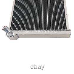 Radiateur en aluminium à 4 rangées pour Chevy Corvette 5.7L V8 de 1969 à 1972 avec moteur Small Block