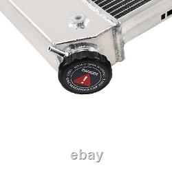 Radiateur en aluminium à 4 rangées pour Chevy Corvette 5.7L V8 de 1969 à 1972 avec moteur Small Block