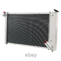 Radiateur en aluminium à 4 rangées pour moteur V8 de 5,7 L Small Block de Chevrolet Corvette 1969-1972
